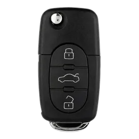 Audi flip key, programmed at your car by Car & Keys San Diego