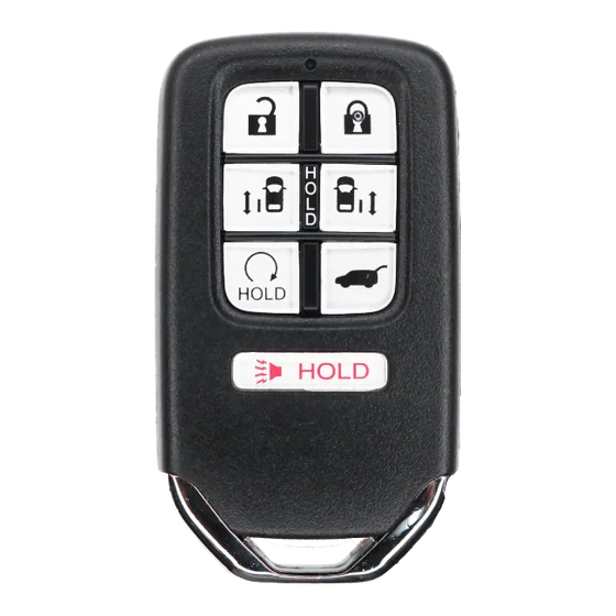 Honda Odyssey 7-button smart key, programmed at your car by Car & Keys San Diego