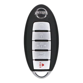 Nissan Rogue 5-button smart key, programmed at your car by Car & Keys San Diego