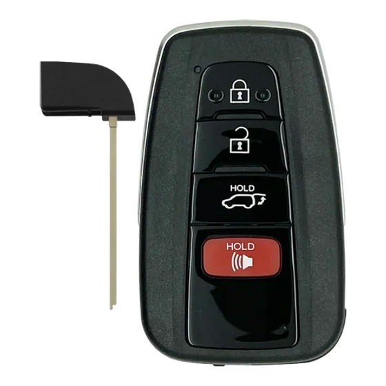 Smart key with emergency blade, programmed at your car by Car & Keys San Diego