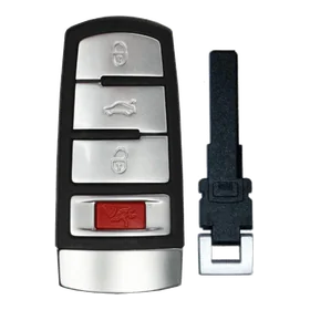 Volkswagen 4-button smart key, programmed at your car by Car & Keys San Diego